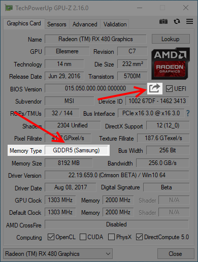 Узнайте производителя памяти и сделайте копию bios через gpu-z