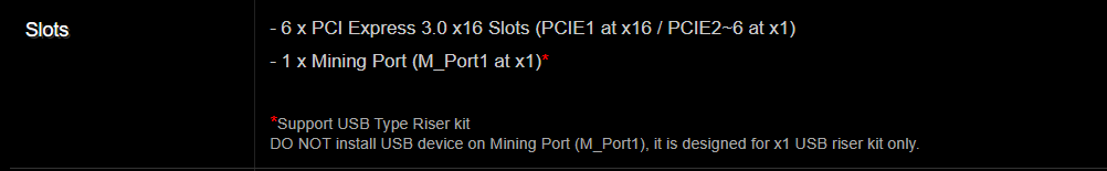 PCI-E specs