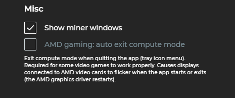 Kryptex Settings