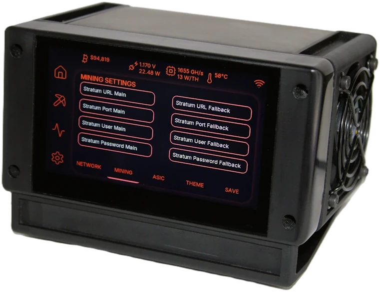 Bitaxe Touch BM1370 ASIC